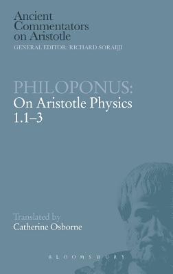 Philoponus on Aristotle "Physics 1.13"