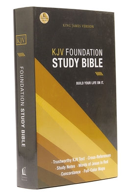 KJV, Foundation Study Bible, Hardcover, Red Letter