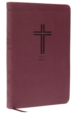 NKJV, Value Thinline Bible, Leathersoft, Burgundy, Red Letter, Comfort Print