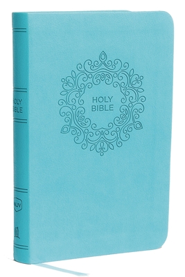 NKJV, Value Thinline Bible, Compact, Leathersoft, Blue, Red Letter, Comfort Print