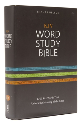 KJV, Word Study Bible, Hardcover, Red Letter