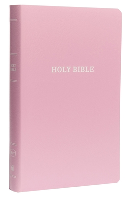 KJV Holy Bible: Gift and Award, Pink Leather-Look, Red Letter, Comfort Print: King James Version