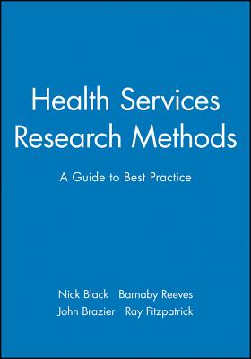 Health Services Research Methods