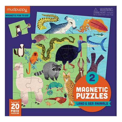 Land & Sea Animals Magnetic Puzzle