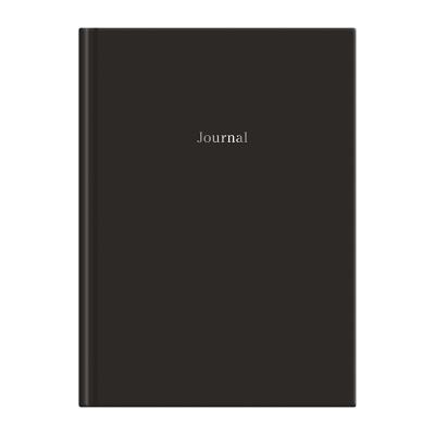 Black Hardcover Journal 6 X 8.5"