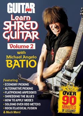 LEARN SHRED GUITAR VOLUME 2 DVD