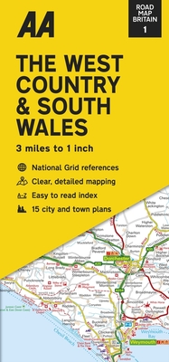 Road Map The West Country & South Wales