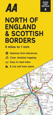 Road Map North of England & Scottish Borders