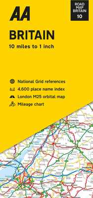 AA Road Map Britain