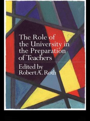 The Role of the University in the Preparation of Teachers