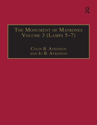 The Monument of Matrones Volume 3 (Lamps 5-7)