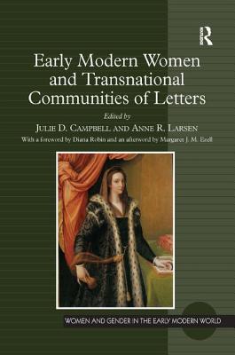 Early Modern Women and Transnational Communities of Letters