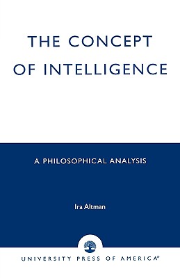 The Concept of Intelligence