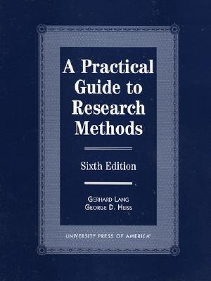 A Practical Guide to Research Methods