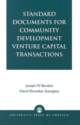 Standard Documents for Community Development Venture Capital Transactions