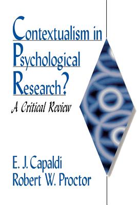 Contextualism in Psychological Research?