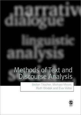 Methods of Text and Discourse Analysis