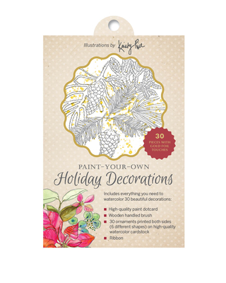 Paint-Your-Own Holiday Decorations