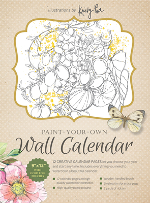 Paint-Your-Own Wall Calendar