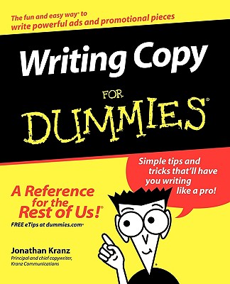 Writing Copy For Dummies