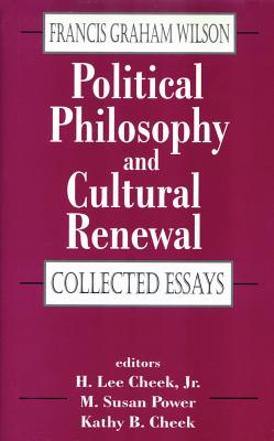 Political Philosophy and Cultural Renewal