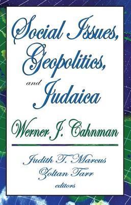 Social Issues, Geopolitics, and Judaica