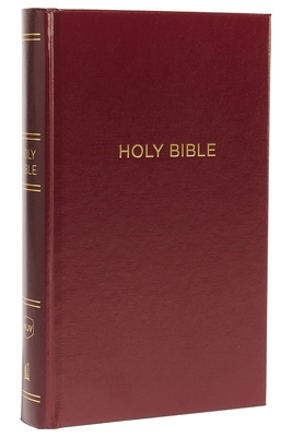 NKJV Holy Bible, Personal Size Giant Print Reference Bible, Burgundy Hardcover, 43,000 Cross References, Red Letter, Comfort Print: New King James Version