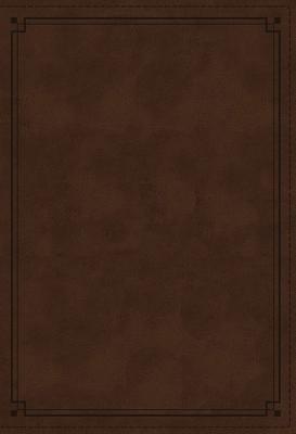 NKJV Study Bible, Leathersoft, Brown, Thumb Indexed, Comfort Print