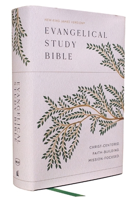 NKJV, Evangelical Study Bible, Hardcover, Red Letter, Comfort Print