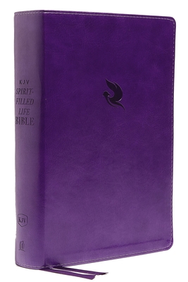 KJV, Spirit-Filled Life Bible, Third Edition, Leathersoft, Purple, Red Letter, Comfort Print