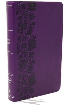 NKJV, End-of-Verse Reference Bible, Compact, Leathersoft, Purple, Red Letter, Comfort Print