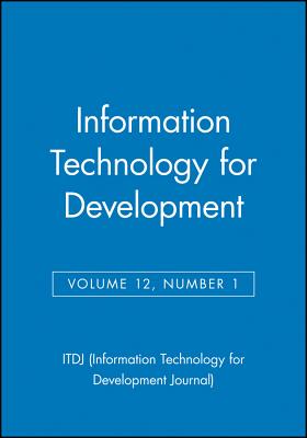 Information Technology for Development, Volume 12, Number 1