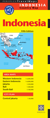 Indonesia Travel Map Fifth Edition