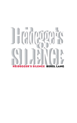 Heidegger's Silence