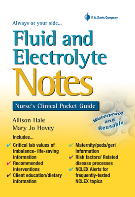 Fluid and Electrolyte Notes 1e