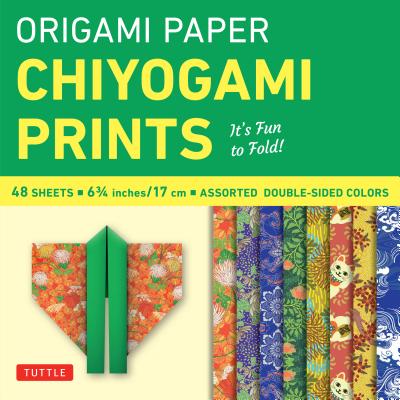 Origami Paper - Chiyogami Prints - 6 3/4" - 48 Sheets