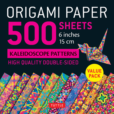 Origami Paper 500 sheets Kaleidoscope Patterns 6" (15 cm)