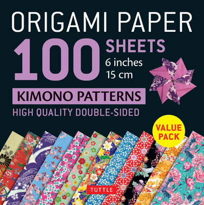 Origami Paper 100 sheets Kimono Patterns 6" (15 cm)