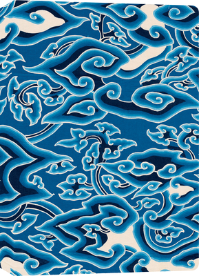 Batik 'Blue Clouds' Lined Hardcover Journal