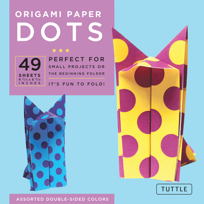 Origami Paper - Dots - 6 3/4" - 49 Sheets