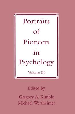 Portraits of Pioneers in Psychology