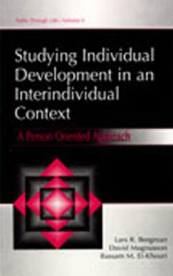 Studying individual Development in An interindividual Context