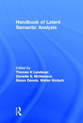 Handbook of Latent Semantic Analysis