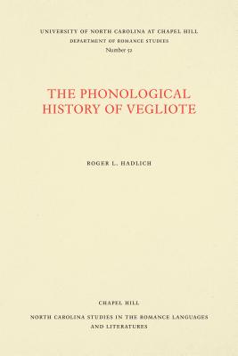 The Phonological History of Vegliote