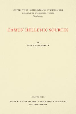 Camus' Hellenic Sources