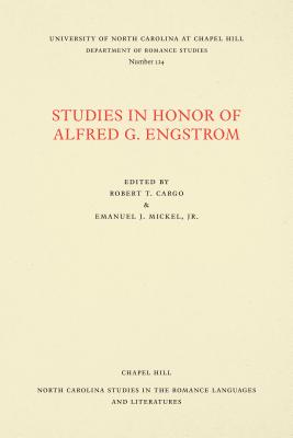 Studies in Honor of Alfred G. Engstrom