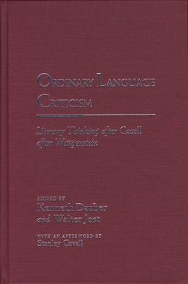 Ordinary Language Criticism