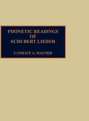 Phonetic Readings of Schubert Lieder