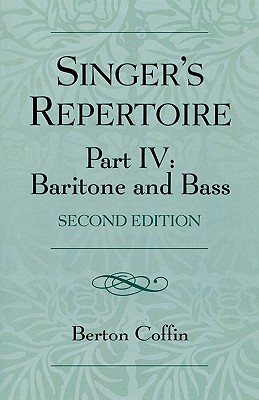 The Singer's Repertoire, Part IV