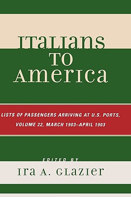 Italians to America, March 1903 - April 1903